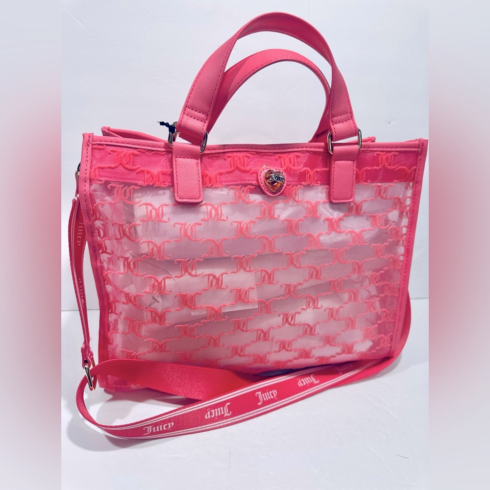 Juicy Couture Juicy Gelato Square Tote Bag / Pink